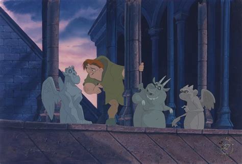 You may want to read this about Gargoyles Hunchback Of Notre Dame