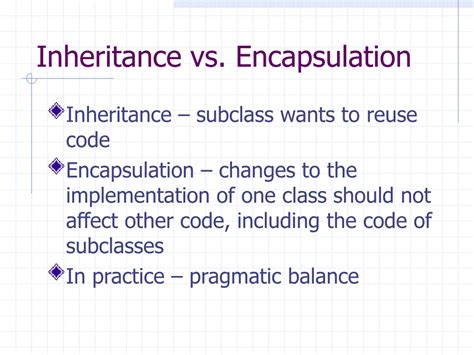 Ppt Cs202 Java Object Oriented Programming Encapsulation Inheritance