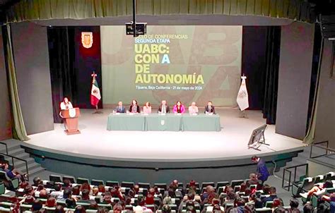 Autonomía fundamental en la misión de UABC Segunda etapa de ciclo de