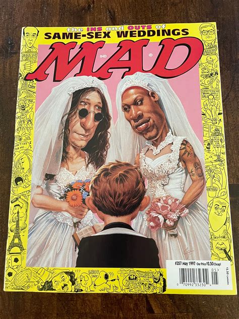 Vintage May 1997 Mad Magazine Issue No 357 Etsy In 2023 Mad Magazine Mad Caricature