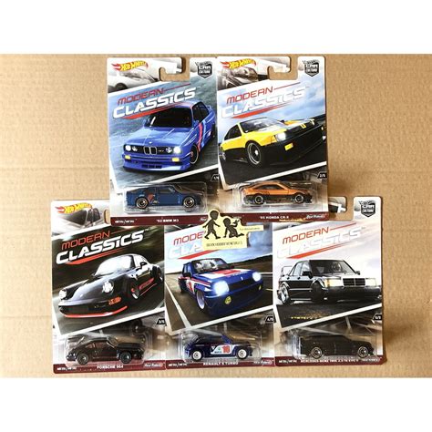 Hot Wheels 2017 Car Culture Series Modern Classic Set Of 5pcs Shopee Malaysia