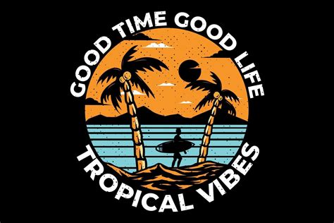 Tropical Vibes Nature 3221500 Vector Art At Vecteezy