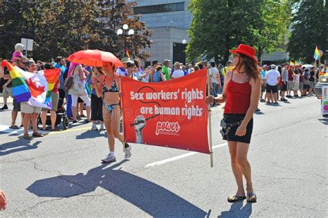 Sex Trade Workers In Pride Parade Editorial Image Image 26316450