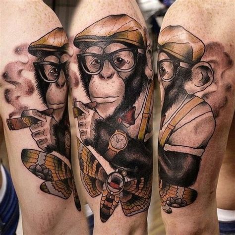 32 Adorable Monkey Tattoo Designs Amazing Tattoo Ideas Monkey