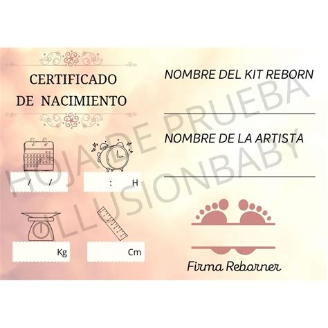 Introducir 76 Imagen Modelo De Certificado De Nacimiento Abzlocal Mx