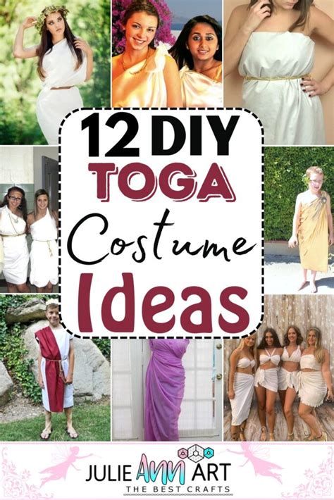 12 Diy Toga Costume Ideas For Women Julie Ann Art