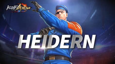 Kof Arena Heidern Skillset Youtube