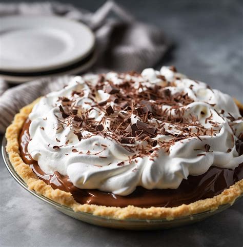 No-Bake Chocolate Pie With Whipped Cream - Yeyfood.com: Recipes, cooking tips, and kitchen hacks ...