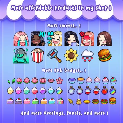 Starter Pack Blonde Hair Emotes For Twitch Discord Mixer And Etsy