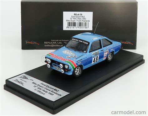 TROFEU TRRUK59 Scale 1 43 FORD ENGLAND ESCORT MKII Night Version N