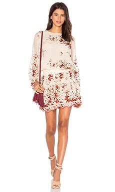Zimmermann Sakura Embroidered Dress In Nude Floral REVOLVE