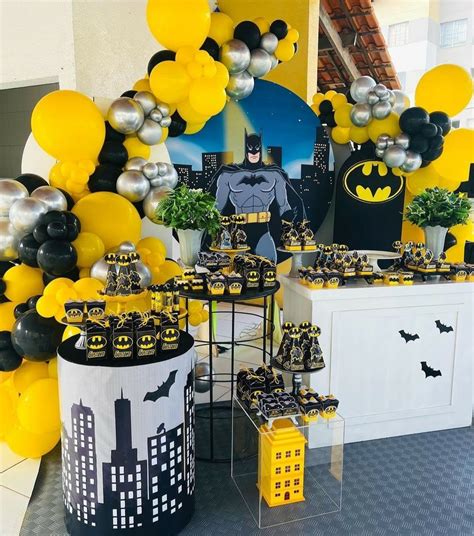 Pin De Oùm Tāïm Tïmøu Em Enregistrements Rapides Festa De Aniversário Do Batman Festa