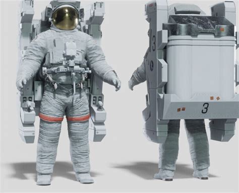 Nasa Emu Mmu Astronaut Spacesuit Flippednormals