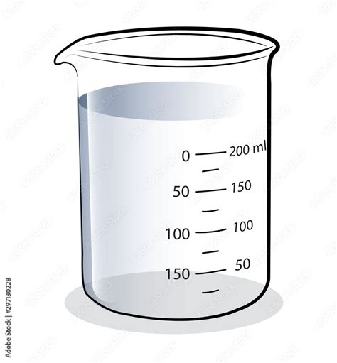 beaker stock vector adobe stock