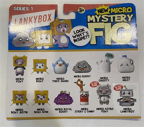 Lankybot Lankybox Series 1 Micro Mystery Fig Blind Bag Figure Ultra