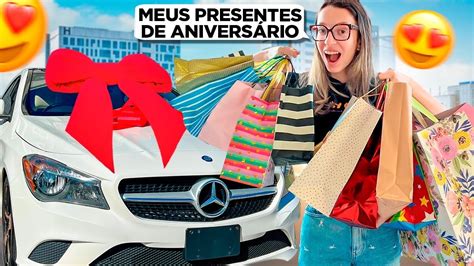 Mostrando Meus Presentes Que Ganhei Na Minha Festa De Anos Youtube