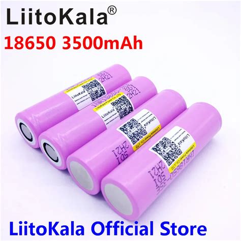 Liitokala For Samsung 18650 3500mAh 13A Discharge INR18650 35E INR18650