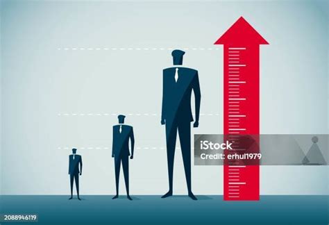 people   heights stock illustration  image