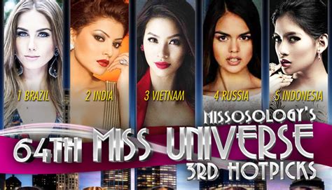 Miss Universe Rd Official Hot Picks Missosology