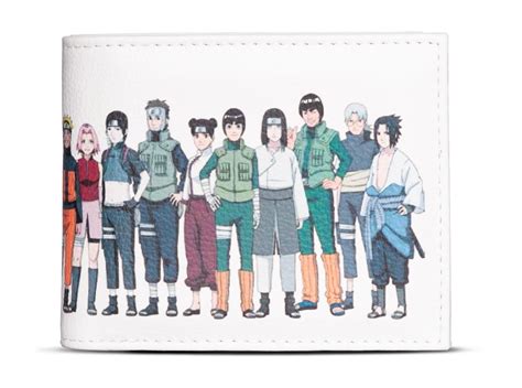 Naruto Shippuden Characters Bifold Wallet Shopforgeek Wallet