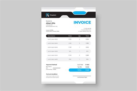 Creative Invoice Design Template Graphic by Creative Pixa · Creative ...