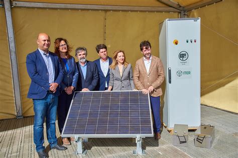 Presentación de la planta fotovoltaica con almacenamiento FOTOBAT 5 5