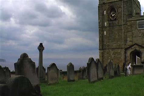 This Is The Whitby Abbey Graveyard Whitby Abbey Graveyard Cemeteries
