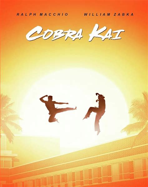 Cobra Kai Poster Digital Art By Michael Stout