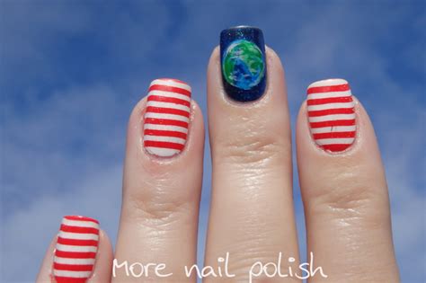 31dc2014 Inspired By A Flag ~ More Nail Polish