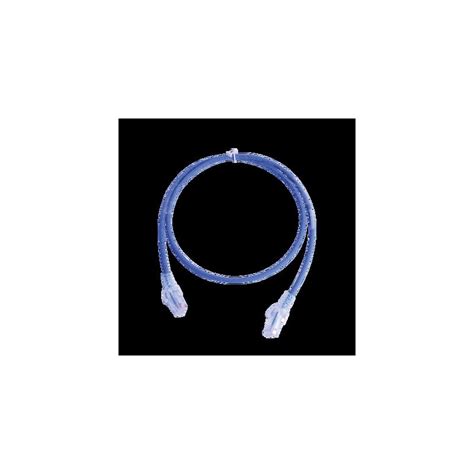 Patch Cord MC6 Modular Cat6 UTP CM LS0H 3ft Color Azul Versión Bulk