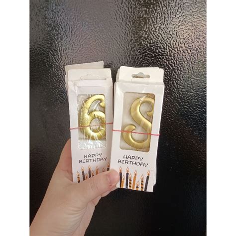 Jual Lilin Angka Gold Shopee Indonesia