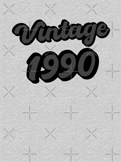 Vintage Retro 1990 T Shirt For Sale By Yayatachdiyat0 Redbubble