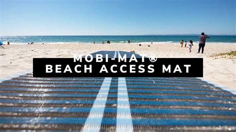 Mobi Mat Recpath Beach Access Mat YouTube