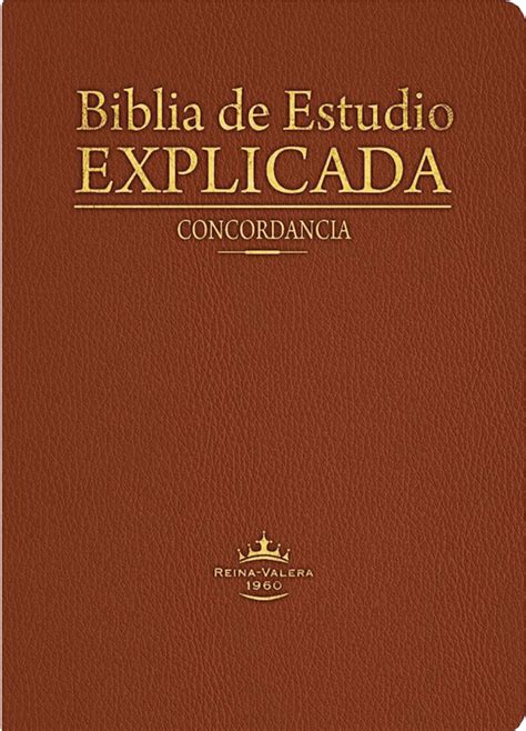 Beraca Librer A Cristiana Biblia De Estudio Rvr Explicada Marr N