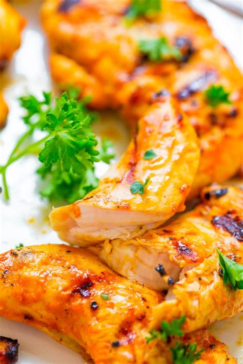 Grilled Spicy Garlic Chicken So Easy Averie Cooks