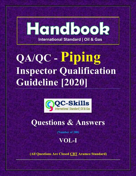 QA QC Piping Inspector Engineer Interview Questions Answers Vol 1