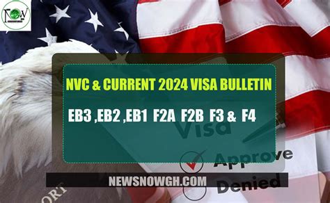 NVC 2024 Visa Bulletin EB1 EB2 EB3 F2A F2B F3 F4