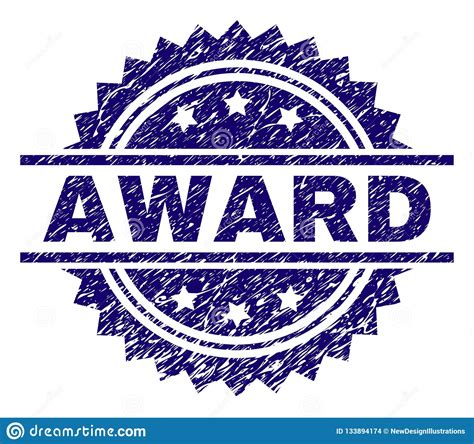 Grunge Textured Award Stamp Seal Stock Vector Illustration Of Grunge