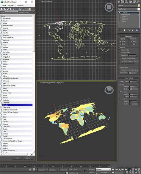 Political World Map 3D model | CGTrader