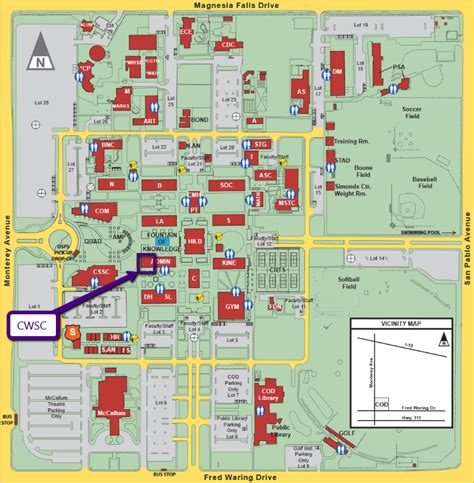 Cuw Campus Map