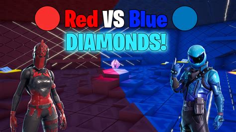 🔴red Vs Blue🔵diamonds💎 0610 1696 4536 By Spectralgamer345 Fortnite