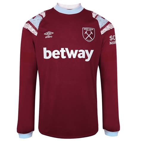 Camisa West Ham United Uniforme Reserva Jogador Umbro