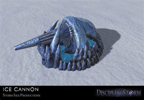 Disciples of the Storm: New Ice Cannon Modeled ready for promo news ...