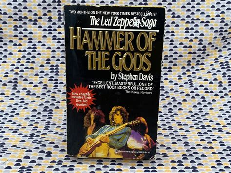 Hammer Of The Gods The Led Zeppelin Saga Stephen Davis Vintage