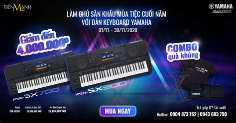 Yamaha Psr Sx Series Khuy N M I Kh Ng N Organ