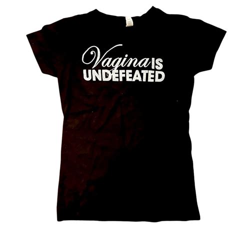 Feminist T Shirt Vagina Monologues Womens Small G Gem