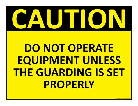 Machine Guards - Safety | OSHA Safety Manuals