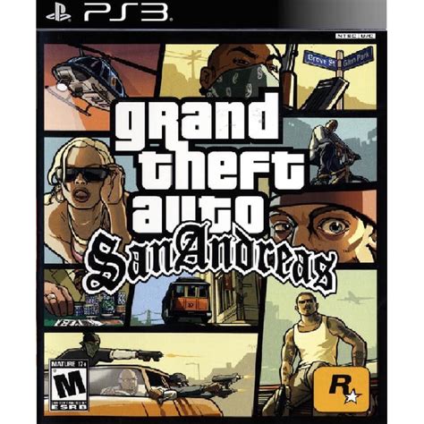 Juego De Dvd Cassette PS2 PKG PS3 Multiman HEN Grand Theft Auto GTA San