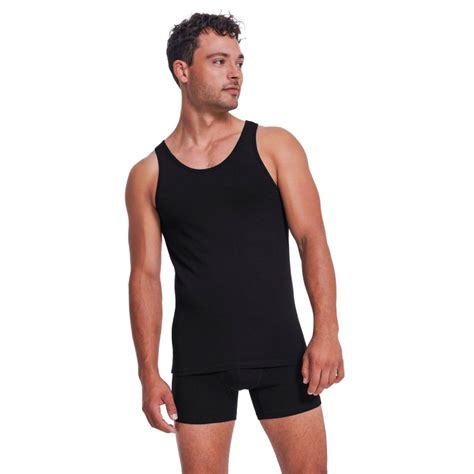 Sloggi Men Go Abc 20 Tank Top 2pack Zwart