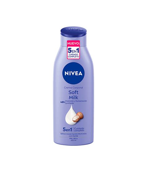 Crema Corporal Milk Nutritiva En Tama O Familiar Ml Nivea